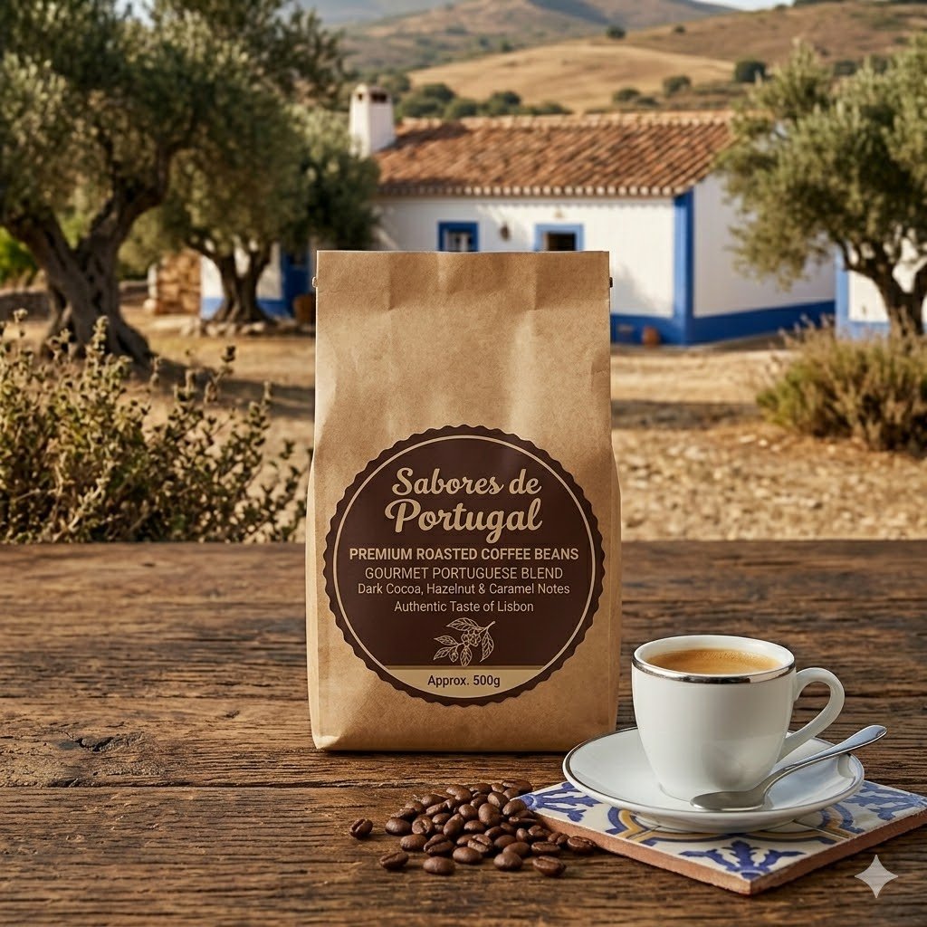 Premium Artisanal Roasted Portuguese Coffee Beans